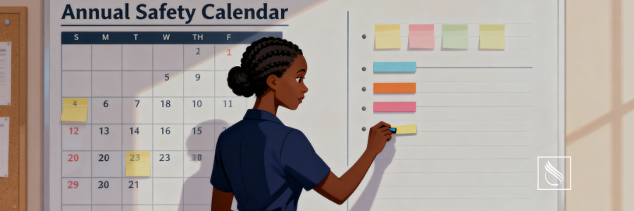 Your Annual Safety Calendar – What to Do and When